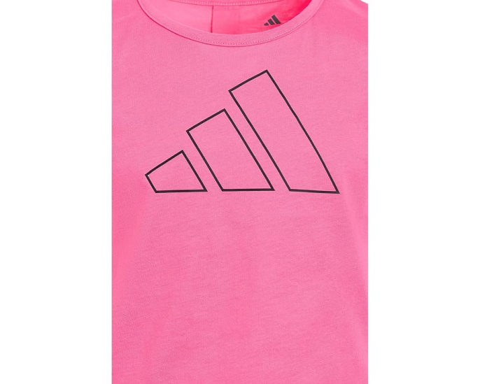 Детский комплект adidas Kids: футболка со складкой сзади и сетчатые шорты