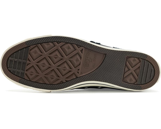 Кеды Converse Chuck Taylor All Star с потертыми звездами высокая посадка