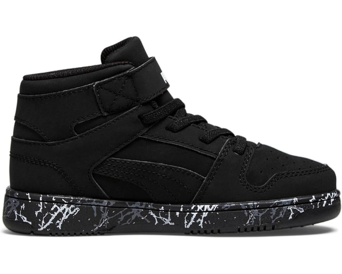 Детские кроссовки Puma Rebound Layup Nubuck Mountain Park на липучке