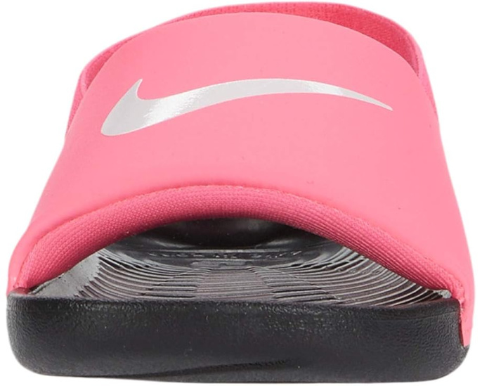 Сланцы Kawa Slide для малышей от Nike розовые с белым и черным