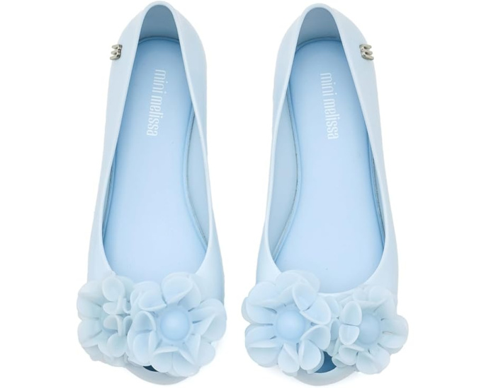 Туфли балетки Mini Melissa Ultragirl Springtime с цветами
