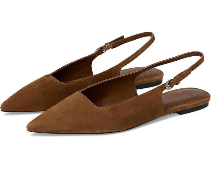 Туфли Vince Gracy Slingback с квадратным мыском и ремешком на щиколотке