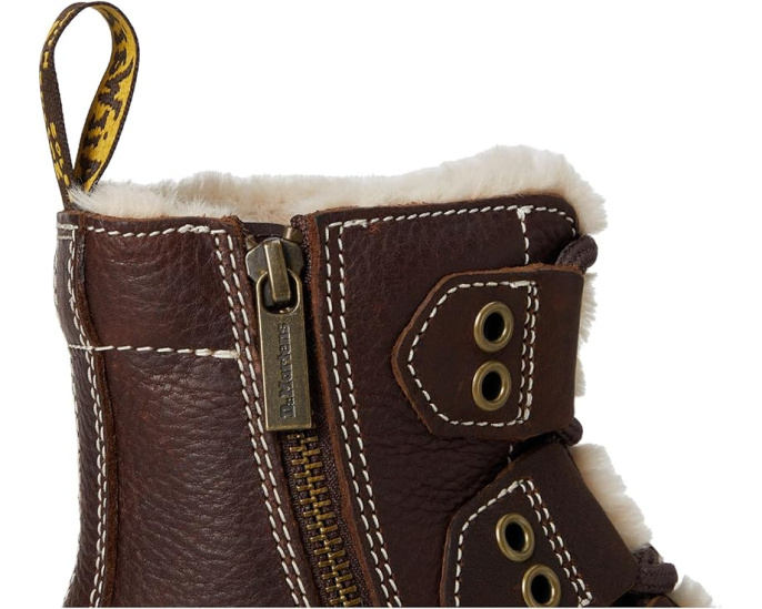 Ботинки Dr. Martens 1460 с меховой подкладкой для холодной погоды