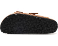 Сандалии Birkenstock Arizona с леопардовым принтом и пробковой стелькой