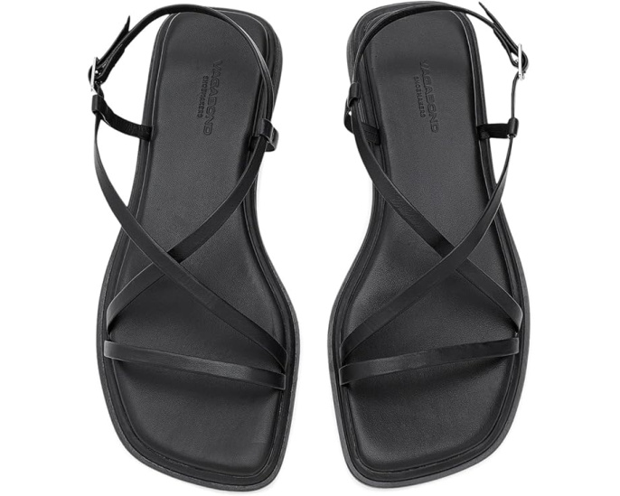 Сандалии Izzy Strappy с открытым квадратным носком от Vagabond Shoemakers