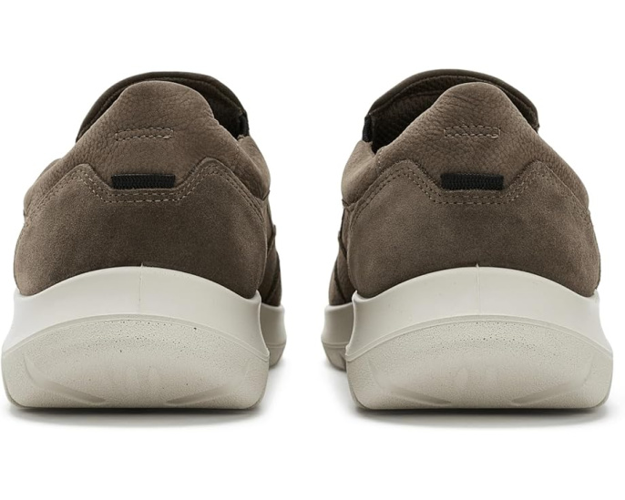 ECCO туфли-слипоны City Stride Slip On темного глиняного цвета