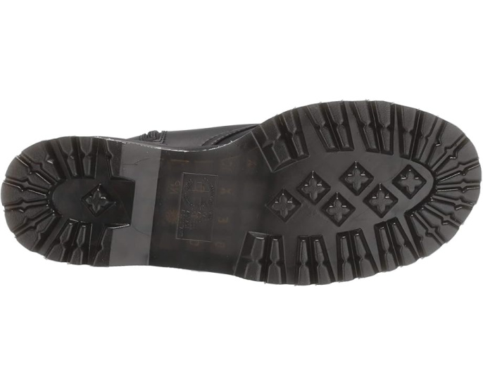 Веганские ботинки Dr. Martens Jadon II Mono на высокой платформе