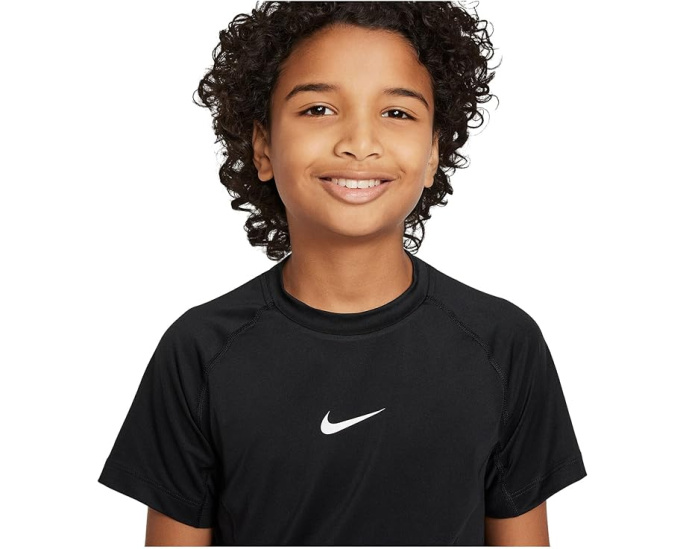 Свободный топ Nike Dri-FIT с коротким рукавом для детей