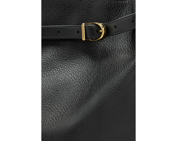 Кожаная сумка-ведро Belted Essential с ремнем от Madewell