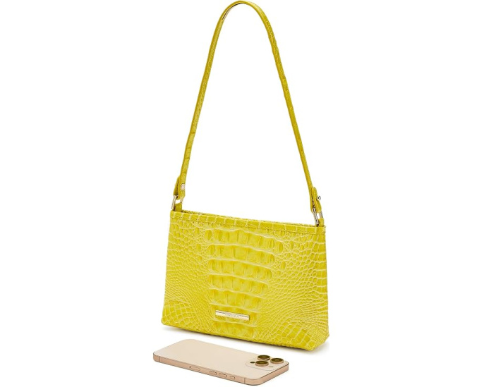 Кроссбоди Brahmin Lorelei из кожи с крокодиловым тиснением