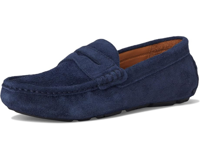 Polo Ralph Lauren Anders лоферы-водители из замши с поддержкой свода стопы