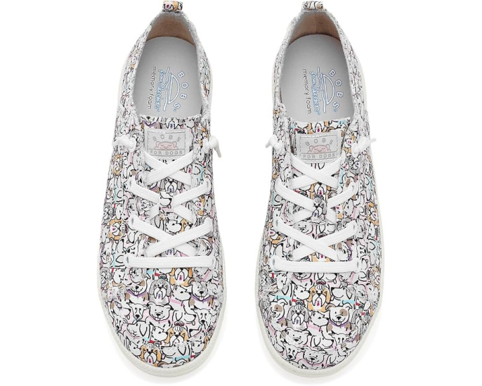 Кеды BOBS from SKECHERS B Cute 2.0 Ruff Around с принтом собак