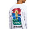 Лонгслив с графикой официального мяча ЧМ-2026 Adidas