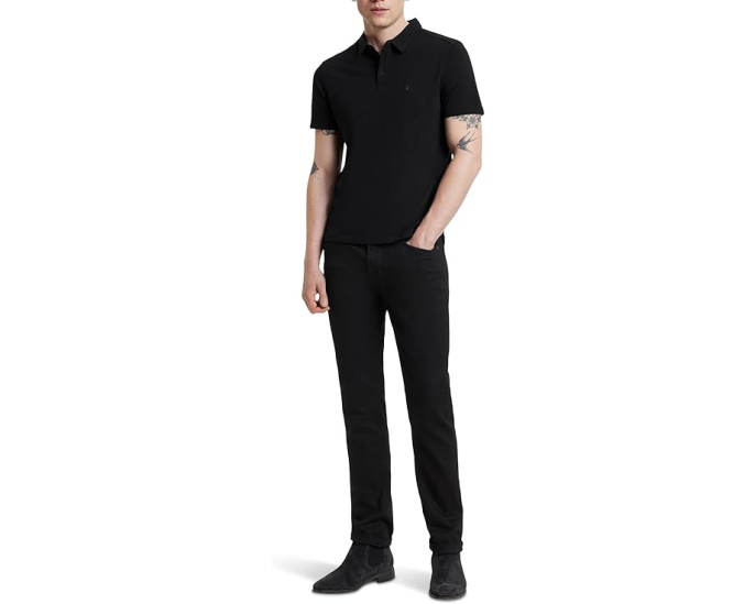 Поло John Varvatos VICTOR с вышитым знаком мира