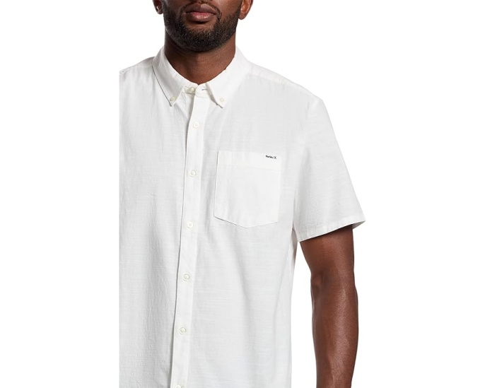 Рубашка Hurley Icon Stretch с коротким рукавом и эластаном