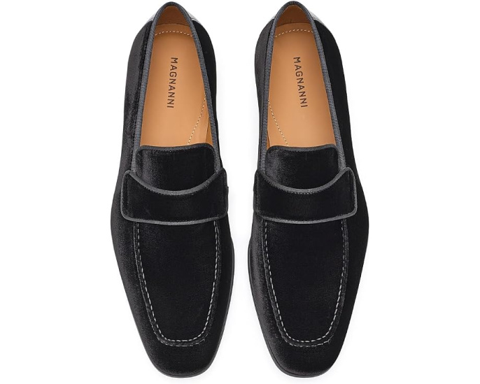 Magnanni Vincent Formal лоферы черные из премиальной кожи