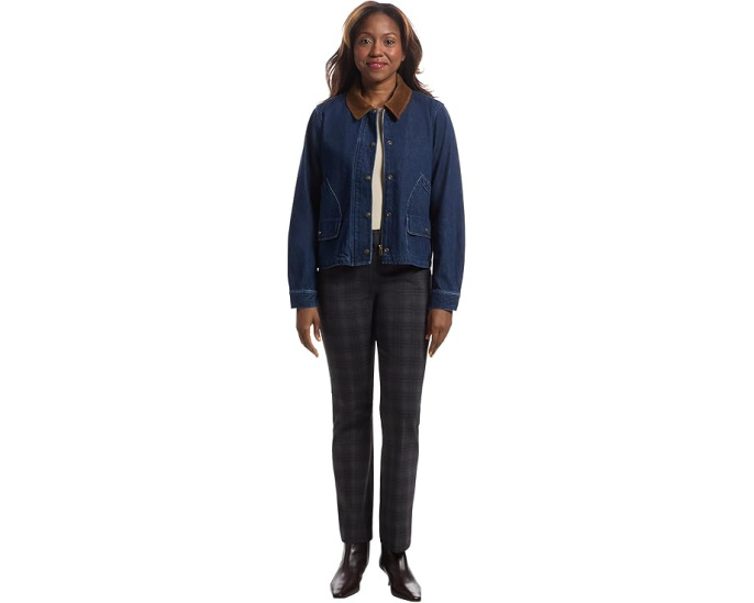 Джинсовая куртка Barn Jacket с вельветовым воротником от Elliott Lauren