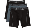 Набор из 3 длинных боксеров Adidas Performance Mesh