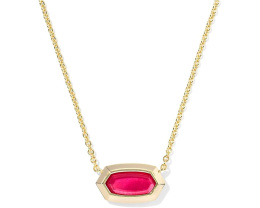 Короткое колье Elisa Bezel с подвеской в минималистичном стиле от Kendra Scott