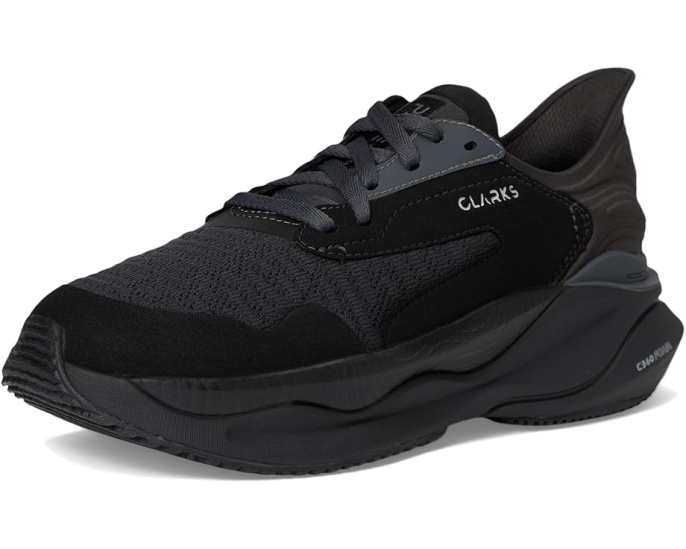 Кроссовки Clarks Pace с технологичной подошвой C360 и тканным верхом