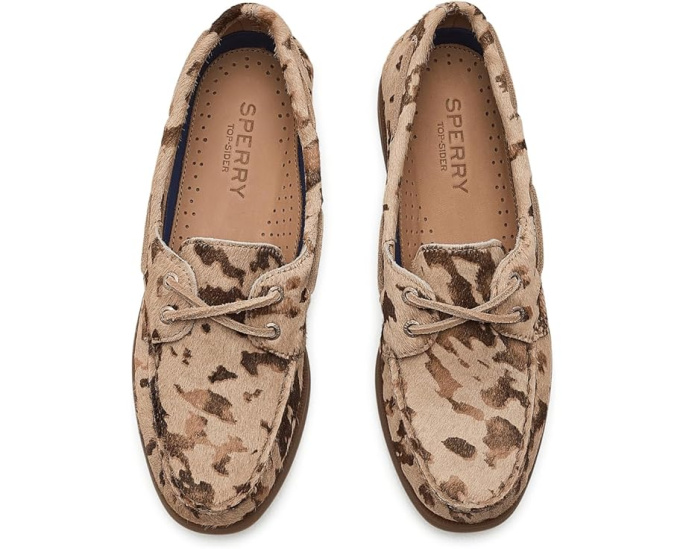 Ботинки AO 2 Eye Sperry широкой полноты с кожаным верхом