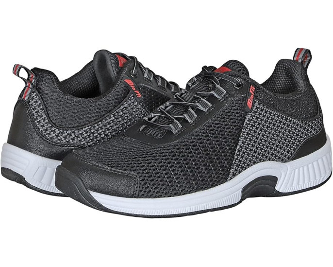 Ортопедические кроссовки Orthofeet Edgewater с системой Ortho-Cushion и широким носком