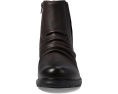 Ботинки Clarks Hearth Rose из кожи с эффектом смятия и высотой до икры