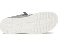 Кроссовки Hey Dude Wally Slip Stretch Sox с эластичными шнурками и технологией Flex & Fold