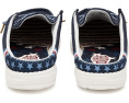Слипоны Wally Slip Americana от Hey Dude с технологией Flex & Fold