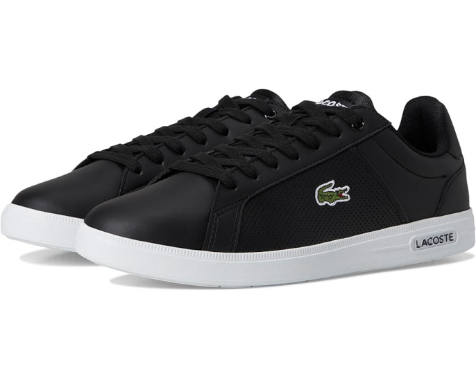 Lacoste Lite Base кроссовки из кожи с круглым носком