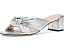 Сланцы Stuart Weitzman Soplaya Block Slide 50 на платформе из кожи