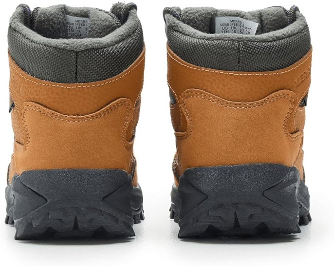 Merrell Kids Moab Speed 2 Peak Waterproof треккинговые ботинки с поддержкой щиколотки
