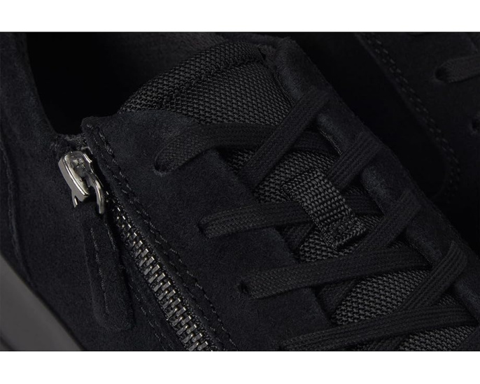 Кроссовки ECCO Move Zip Lace Sneaker из кожи с технологией FLUIDFORM