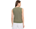 Varley топ Aldcroft Stitch Knit Tank трикотажный зеленый