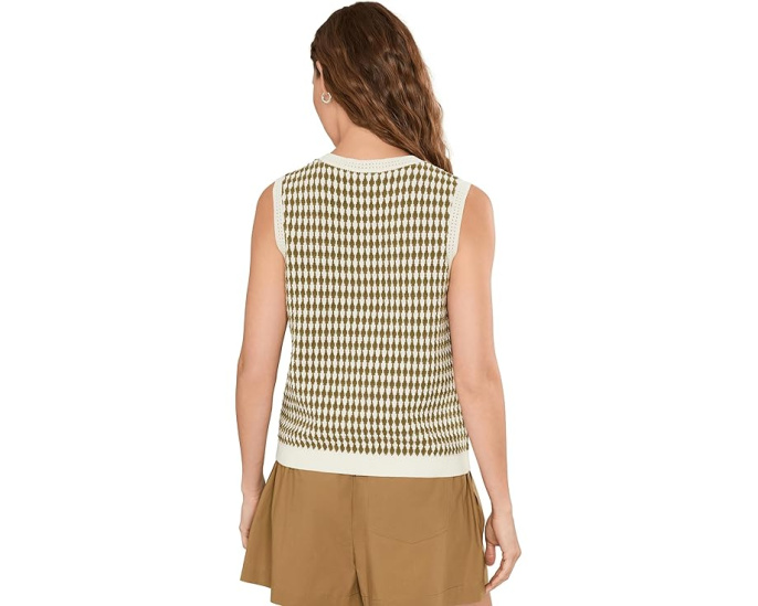 Вязаный топ Aura Knit Top от Varley без рукавов