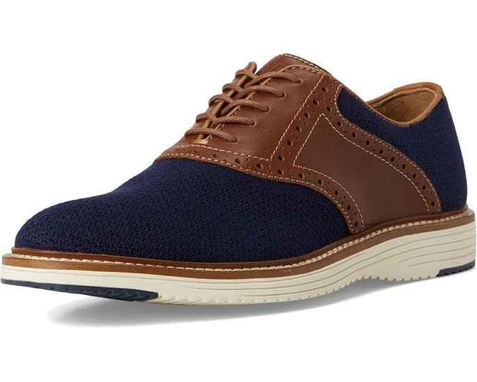 Кроссовки Johnston & Murphy Upton Knit Saddle с переработанными материалами