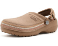 Детские сабо Crocs Classic Crafted Canvas Vegan Suede Stitch с веганским замшем