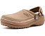Детские сабо Crocs Classic Crafted Canvas Vegan Suede Stitch с веганским замшем