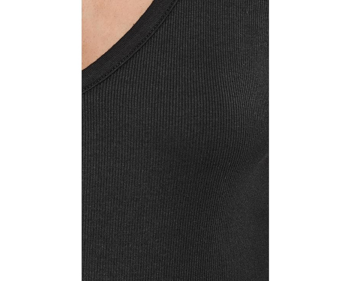 Michael Stars топ Ivara Racerback Black