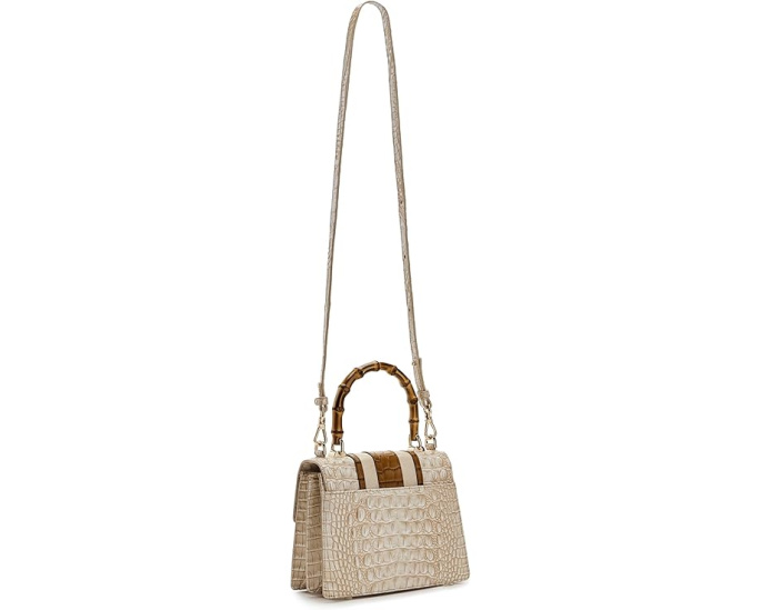 Сумка-сатчел Mod Small Hallie от Brahmin с бамбуковыми ручками