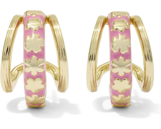 Серьги Kendra Scott Jane Huggie с многоярусным дизайном
