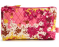 Средний косметический чехол Vera Bradley в цветочный принт