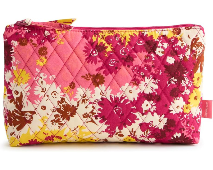 Средний косметический чехол Vera Bradley в цветочный принт