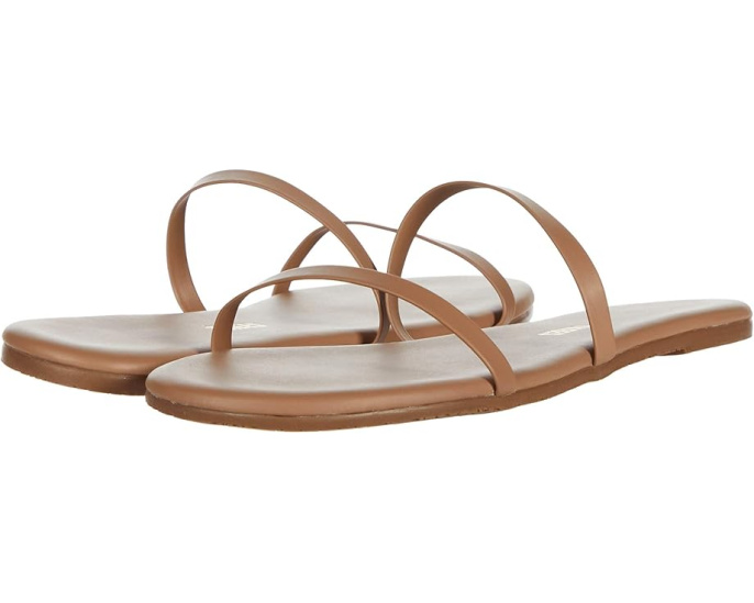 Сандалии Gemma с ремешками и открытым носком от TKEES
