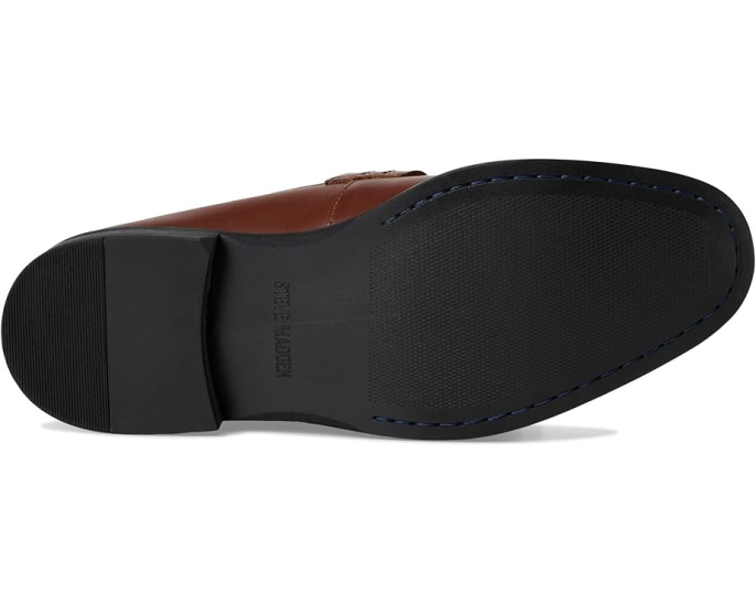 Лоферы Steve Madden Mammoth из кожи с квадратным каблуком