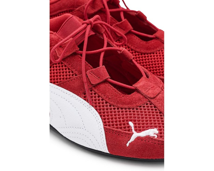 Кроссовки Puma Speedcat GO красные с белым