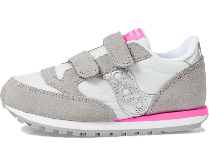 Детские кроссовки Saucony Originals Jazz с двойной застежкой на липучках