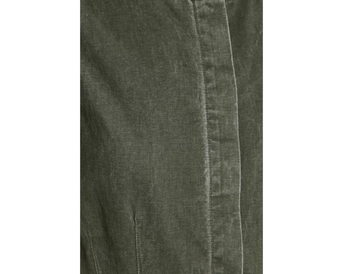 Платье Lilla P Washed Twill с длинным рукавом, деним