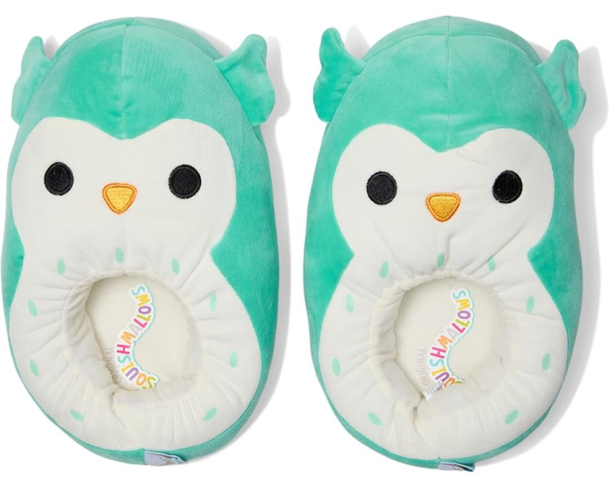 Тапочки Josmo Squishmallow в виде совы для детей из мягкого полиэстера