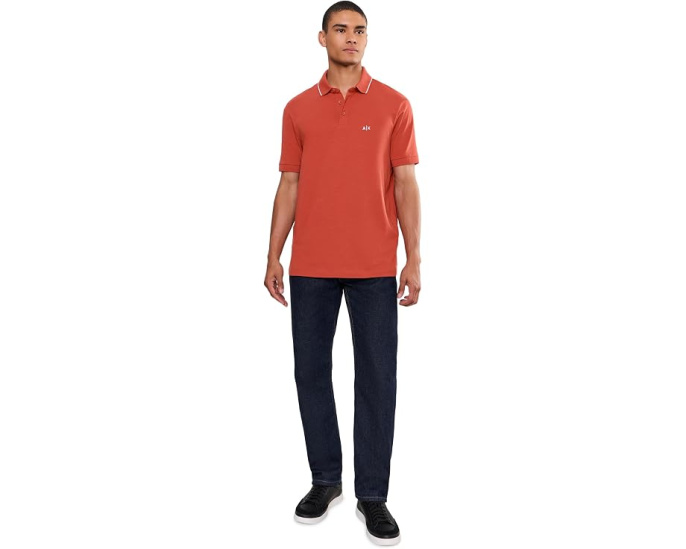 Поло Armani Exchange Slim Fit с логотипом